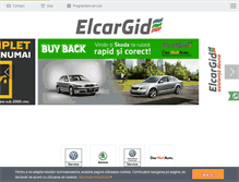 Tablet Screenshot of elcargid.ro